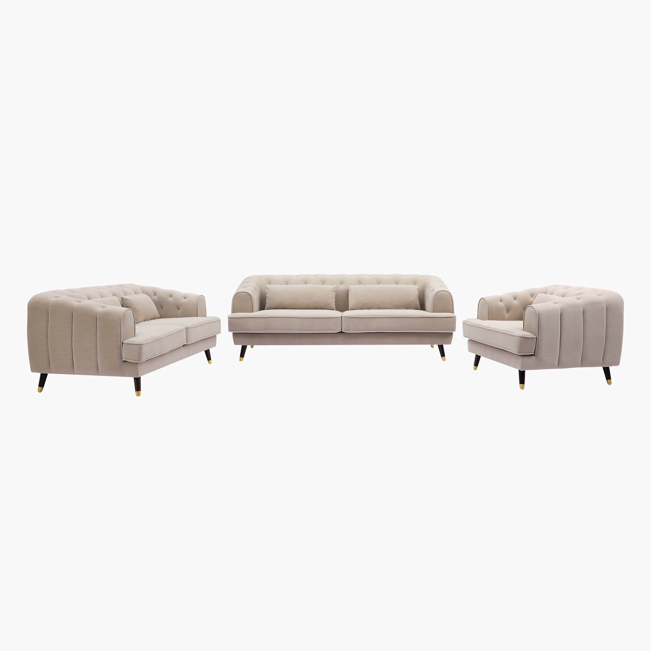 كنبة مخملية مقعدين مع وسادتين - أليسون-hbxlivingroom-sofasandarmchairs-sofas-image-7