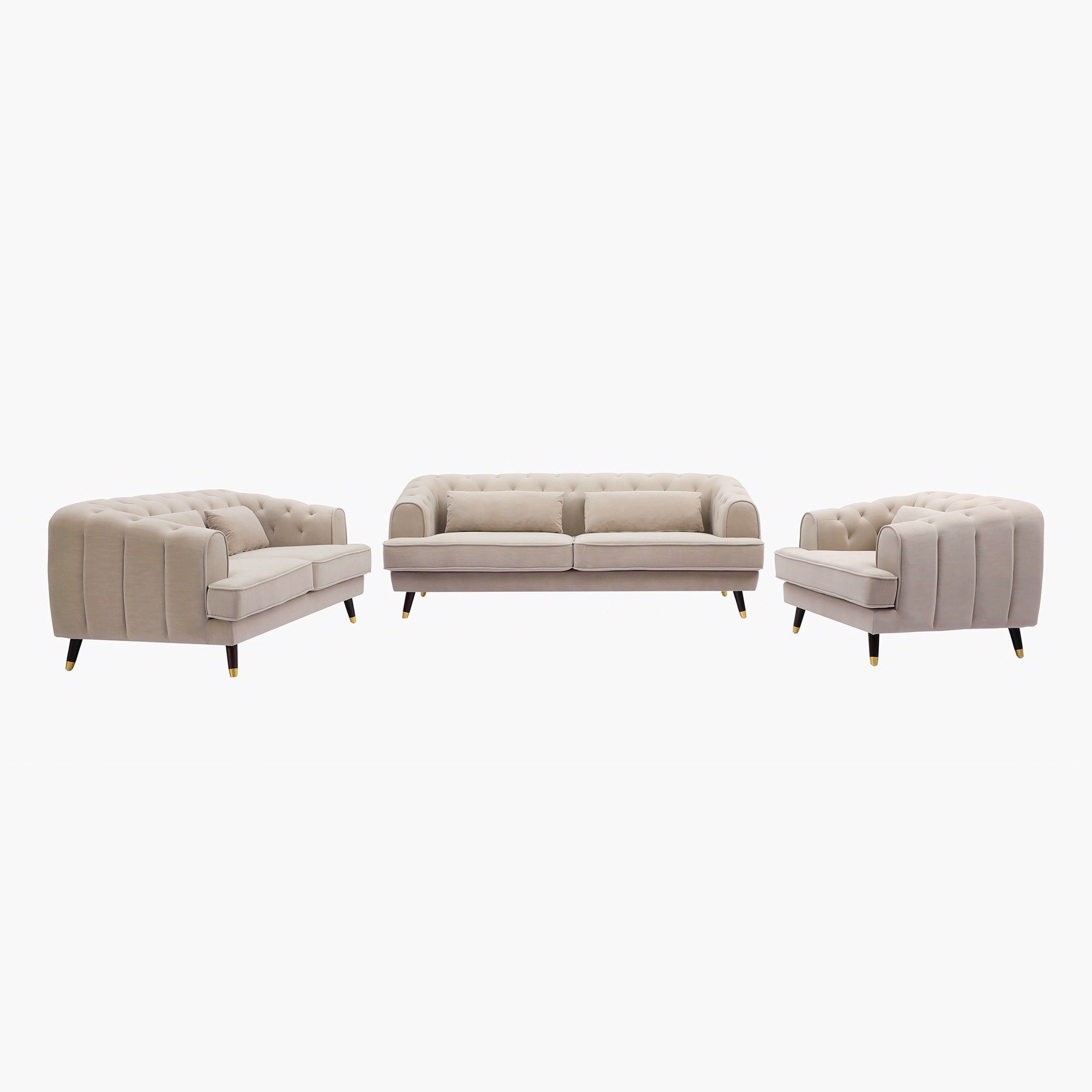 كنبة مخملية بمقعد واحد ووسادة من أليسون-hbxlivingroom-sofasandarmchairs-sofas-image-5