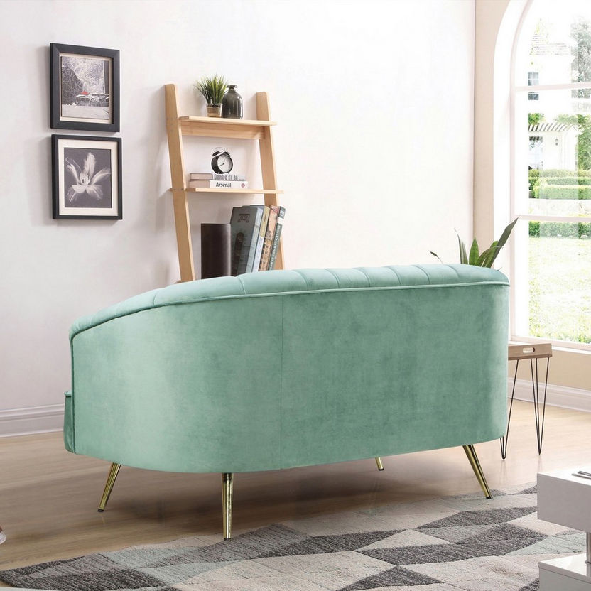 Melrose 2-Seater Velvet Sofa-Sofas-image-2