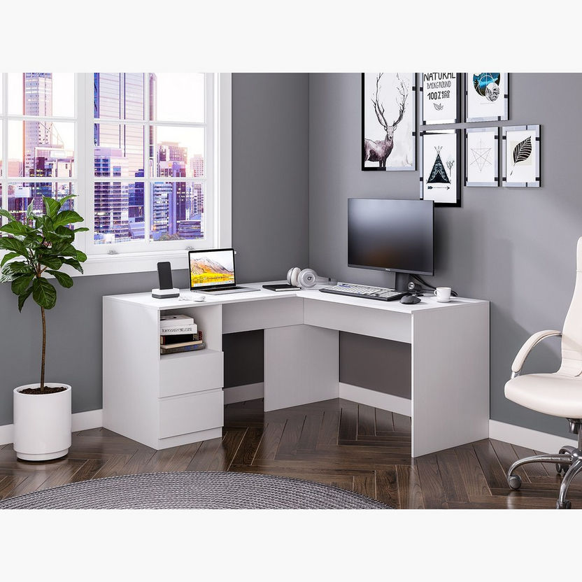 Kulltorp Corner Study Desk-Desks-image-0