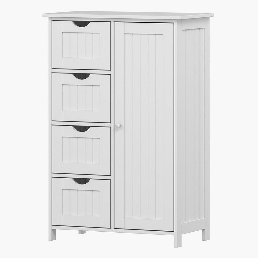 Caney 4-Drawer Bathroom Cabinet with Door-Organisers-image-3