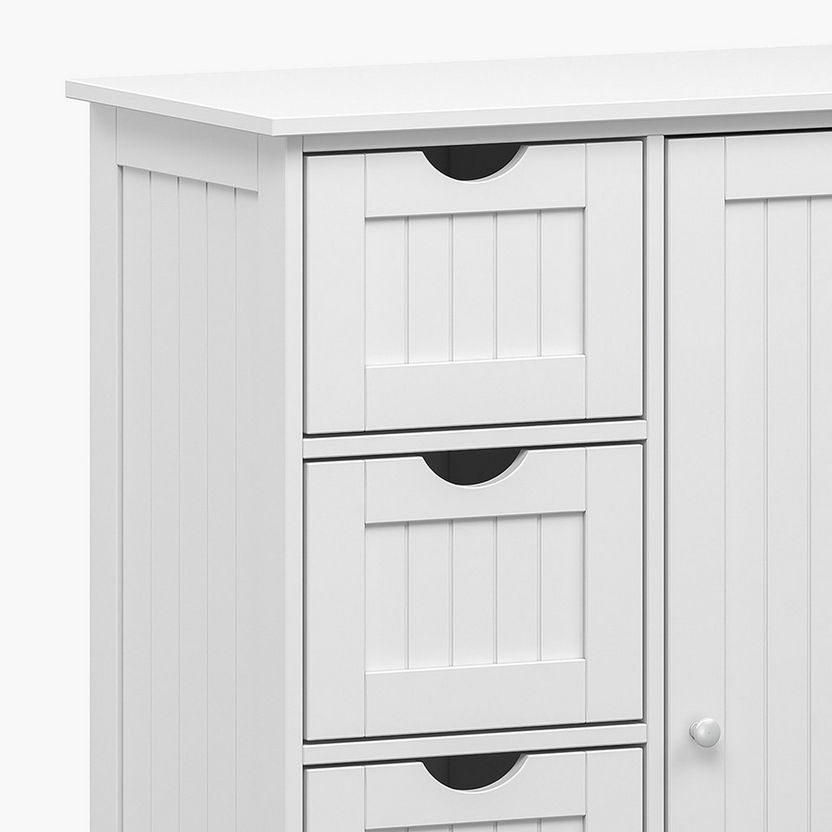 Caney 4-Drawer Bathroom Cabinet with Door-Organisers-image-5