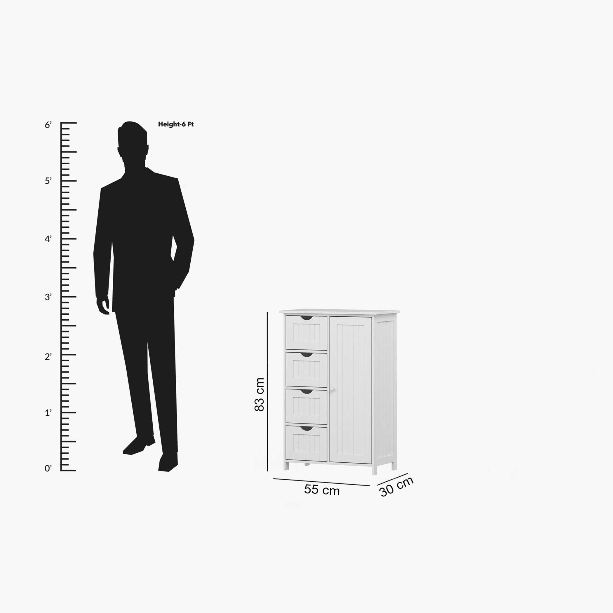 Caney 4-Drawer Bathroom Cabinet with Door-hbxbedroom-bedroomaccessories-bedroomstorage-image-7