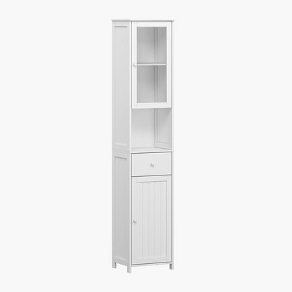 Caney 2-Door Tall Bathroom Cabinet with Drawer