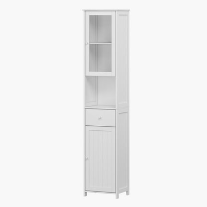 Caney 2-Door Tall Bathroom Cabinet with Drawer