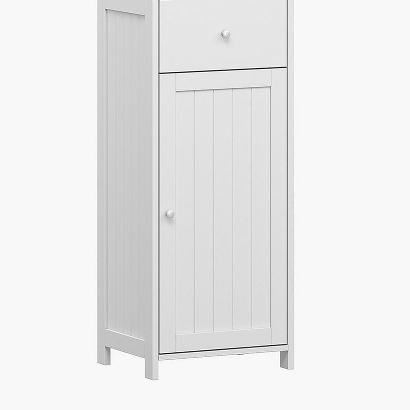 Caney 2-Door Tall Bathroom Cabinet with Drawer-Bedroom Storage-image-6