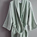 Essential Cotton Shawl Adult Bathrobe - Large-Bathroom Textiles-thumbnail-1