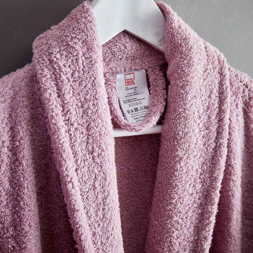 Essential Cotton Shawl Adult Bathrobe - Large-Bathroom Textiles-image-3