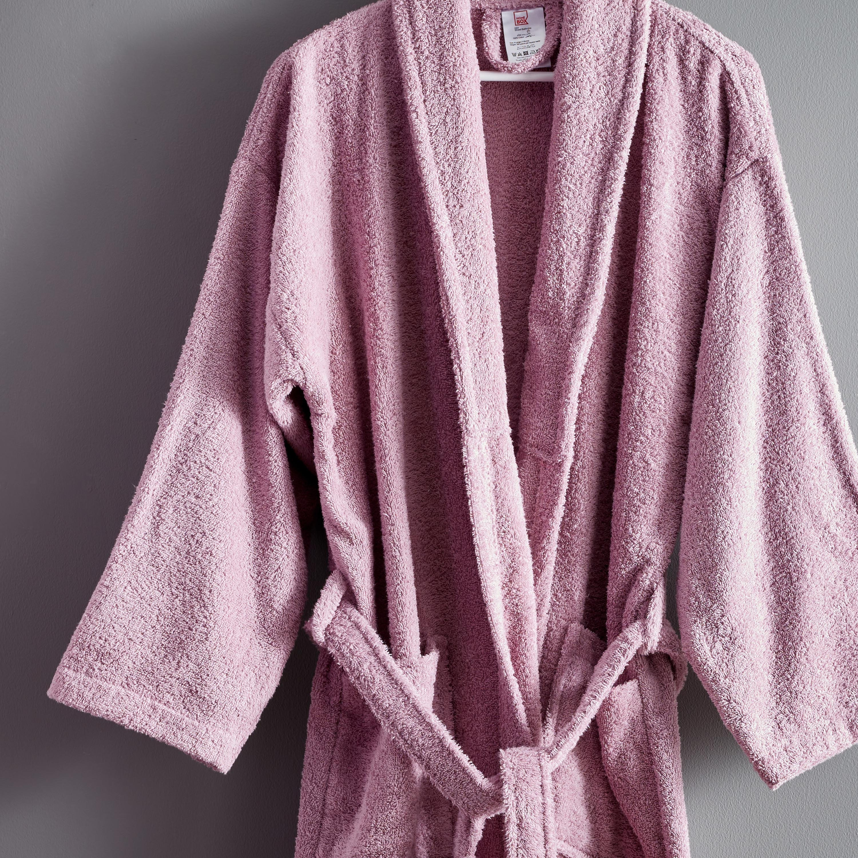 روب حمّام منسدل للبالغين من إسنشيال - كبير-hbxbathroom-bathroomtextiles-image-2