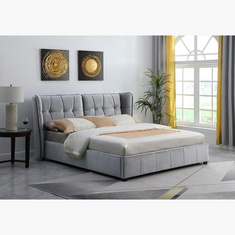 Taylor Adele King Upholstered Bed - 180x200 cms