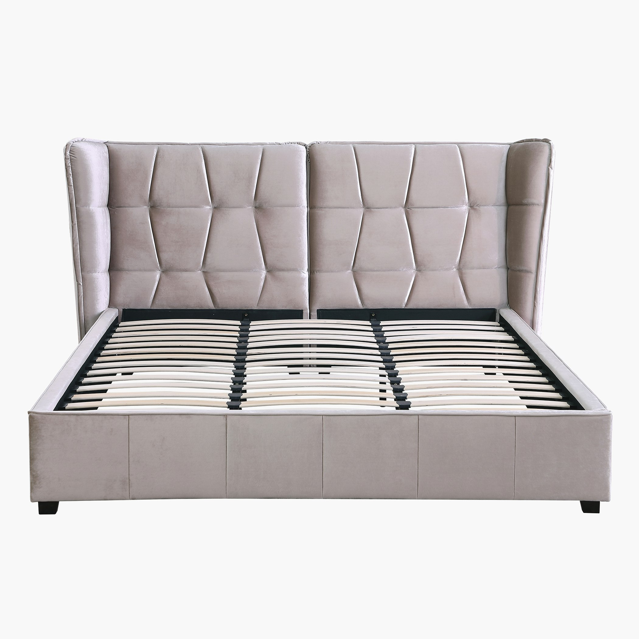Movo Taylor Adele King Upholstered Bed - 180x200 cm-hbxfurniture-bedsandbedsets-beds-king-image-5