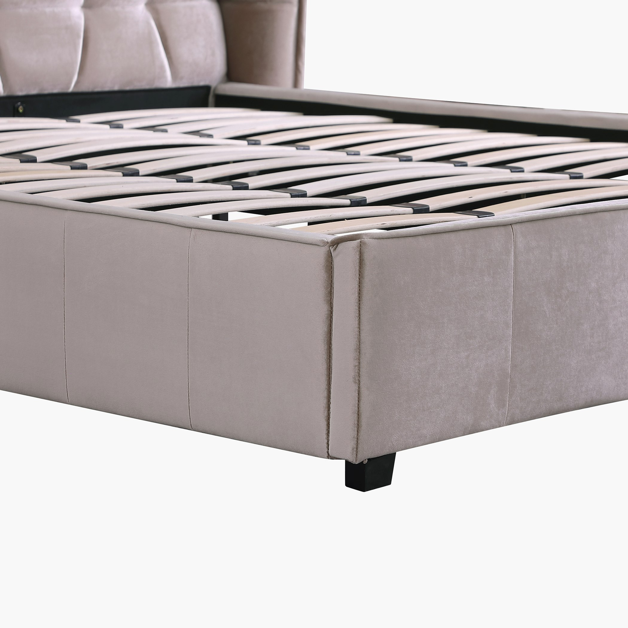Movo Taylor Adele King Upholstered Bed - 180x200 cm-hbxfurniture-bedsandbedsets-beds-king-image-7