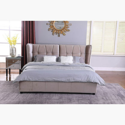 Taylor Adele Queen Upholstered Bed - 160x200 cms