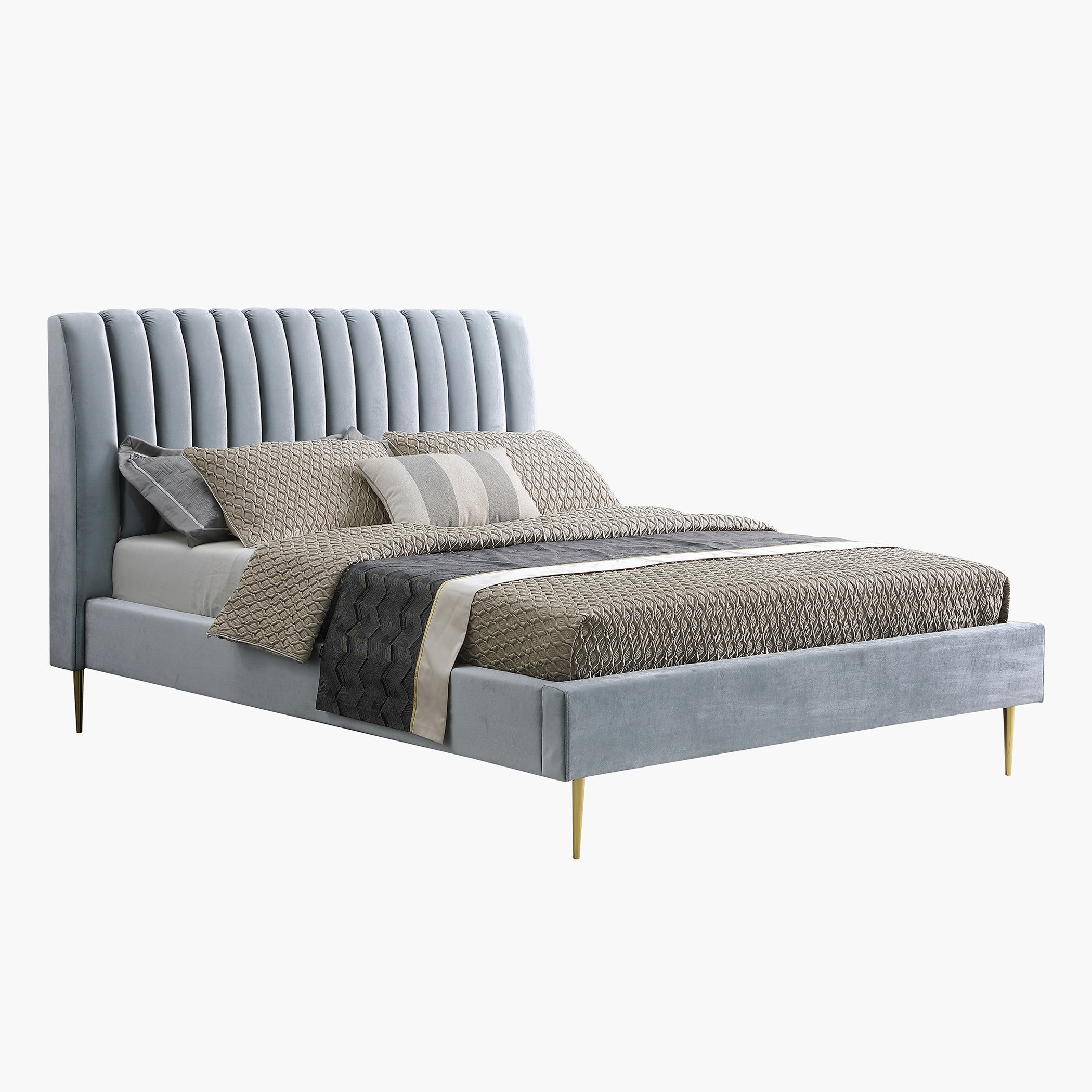 سرير كوين منجّد - تايلور أريانا من موڤو - 150×200 سم-hbxbedroom-bedsandbedsets-beds-queen-image-3