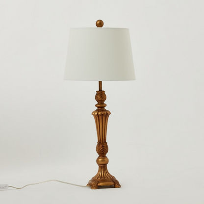 Ariana Resin Table Lamp - 28x28x65 cms