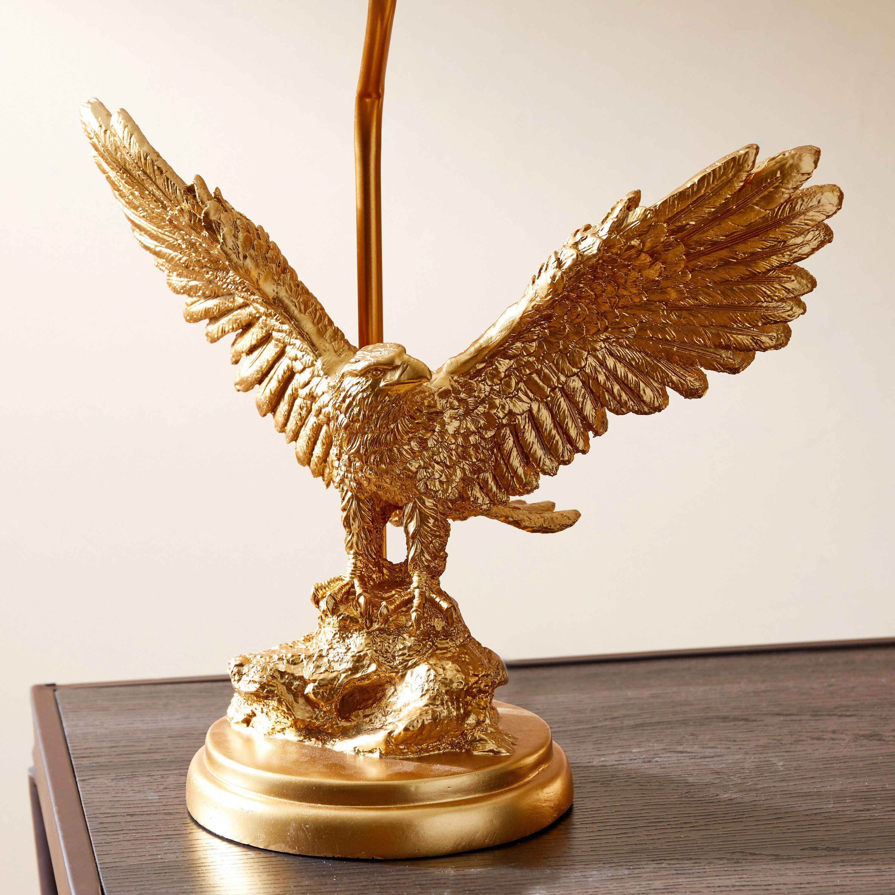 Ariana Falcon Base Resin Table Lamp - 38x38x66 cm-hbxlivingroom-lighting-tablelamps-image-3