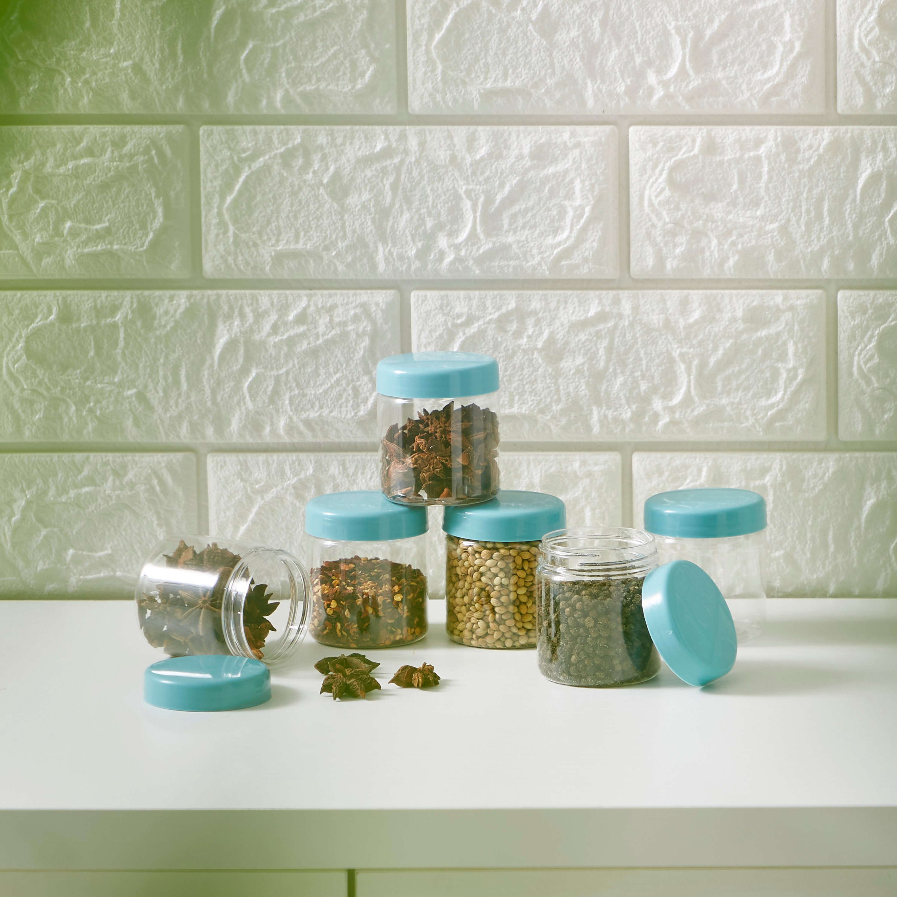 طقم حاويات تخزين متعددة الاستخدامات 6 قطع من سبيكترا بت - 100 مل-hbxhomeware-hbxkitchen-image-1