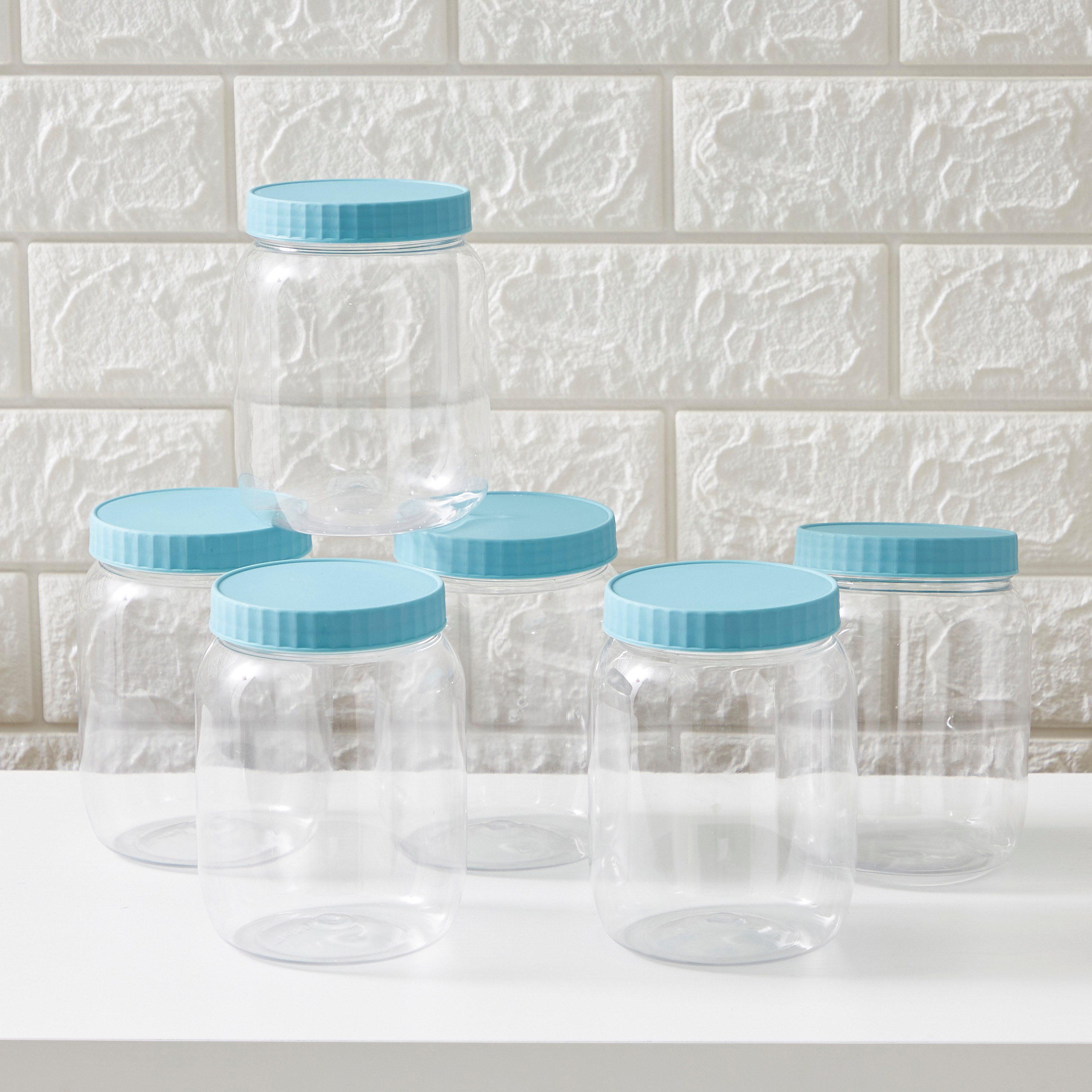طقم حاويات تخزين متعددة الاستعمالات 6 قطع من سبيكترا بت - 1 لتر-hbxhomeware-hbxkitchen-image-2