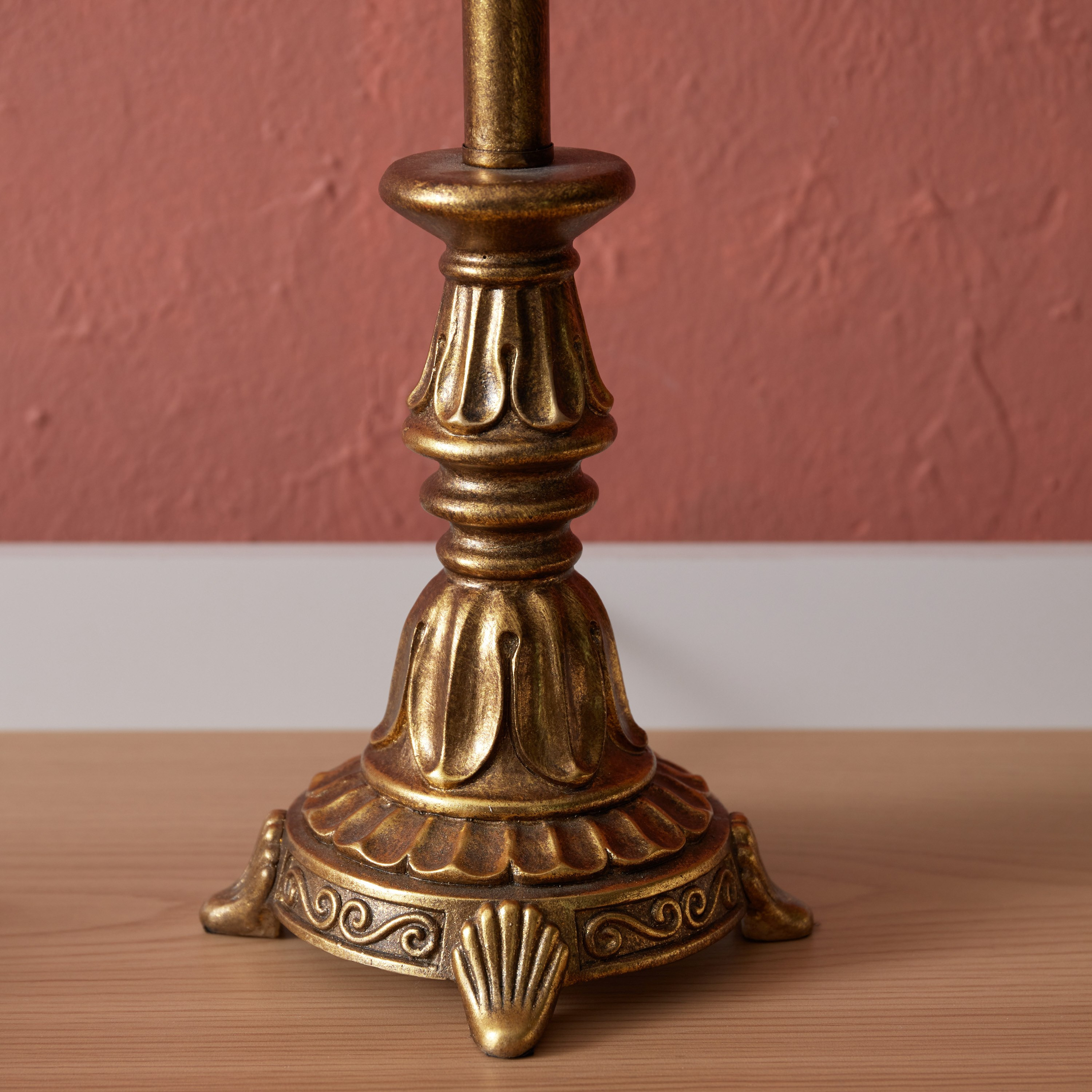 Ariana Resin Antique Style Base Table Lamp - 23x23x62 cm-hbxlivingroom-lighting-tablelamps-image-3