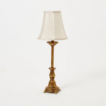 Ariana Resin Antique Style Base Table Lamp - 23x23x62 cms