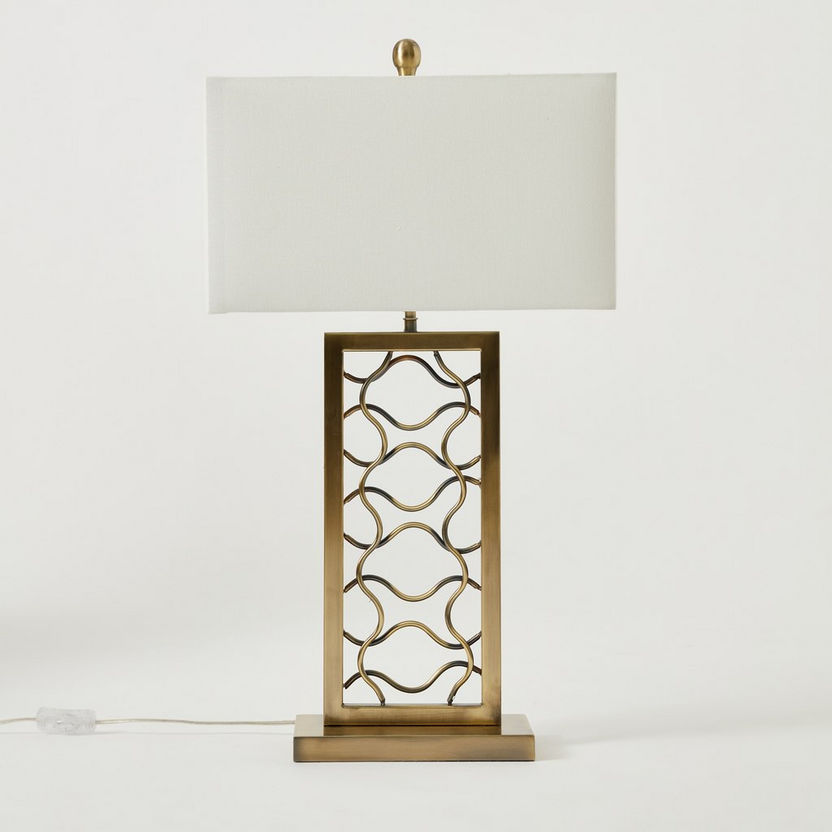 Ariana Metal Base Table Lamp - 20x40x71 cm-Table Lamps-image-4