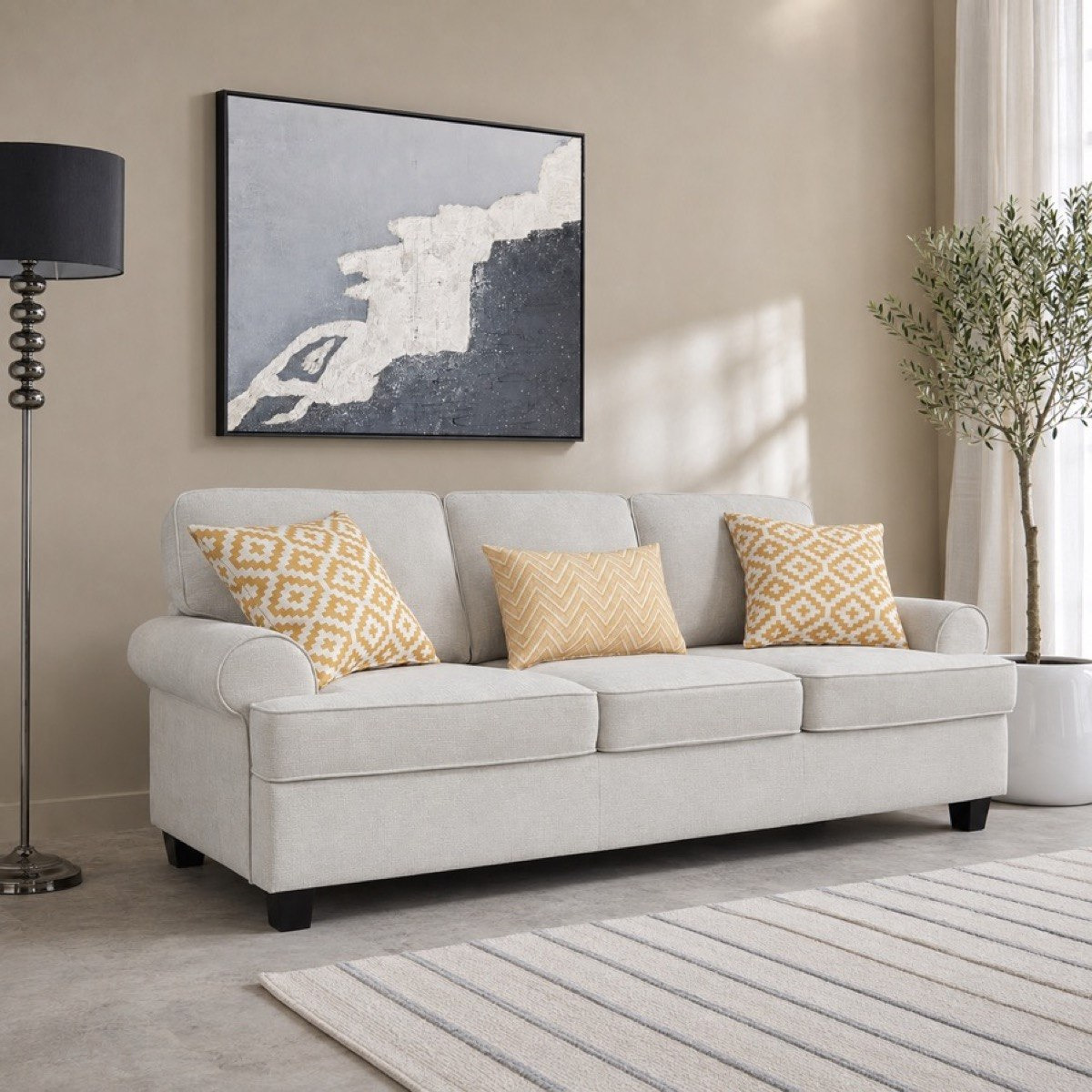 Cambridge 3-Seater Sofa with 3 Throw Cushions-hbxlivingroom-sofasandarmchairs-sofas-image-1