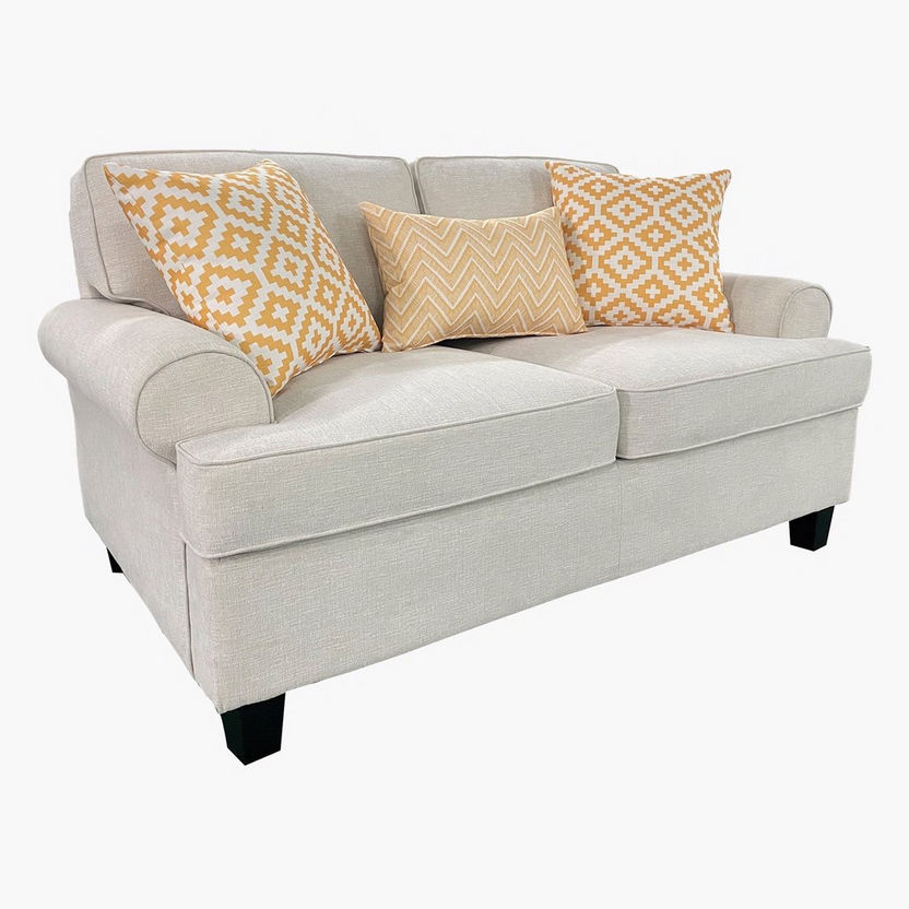 Cambridge 2-Seater Sofa with 3 Throw Cushions-Sofas-image-1