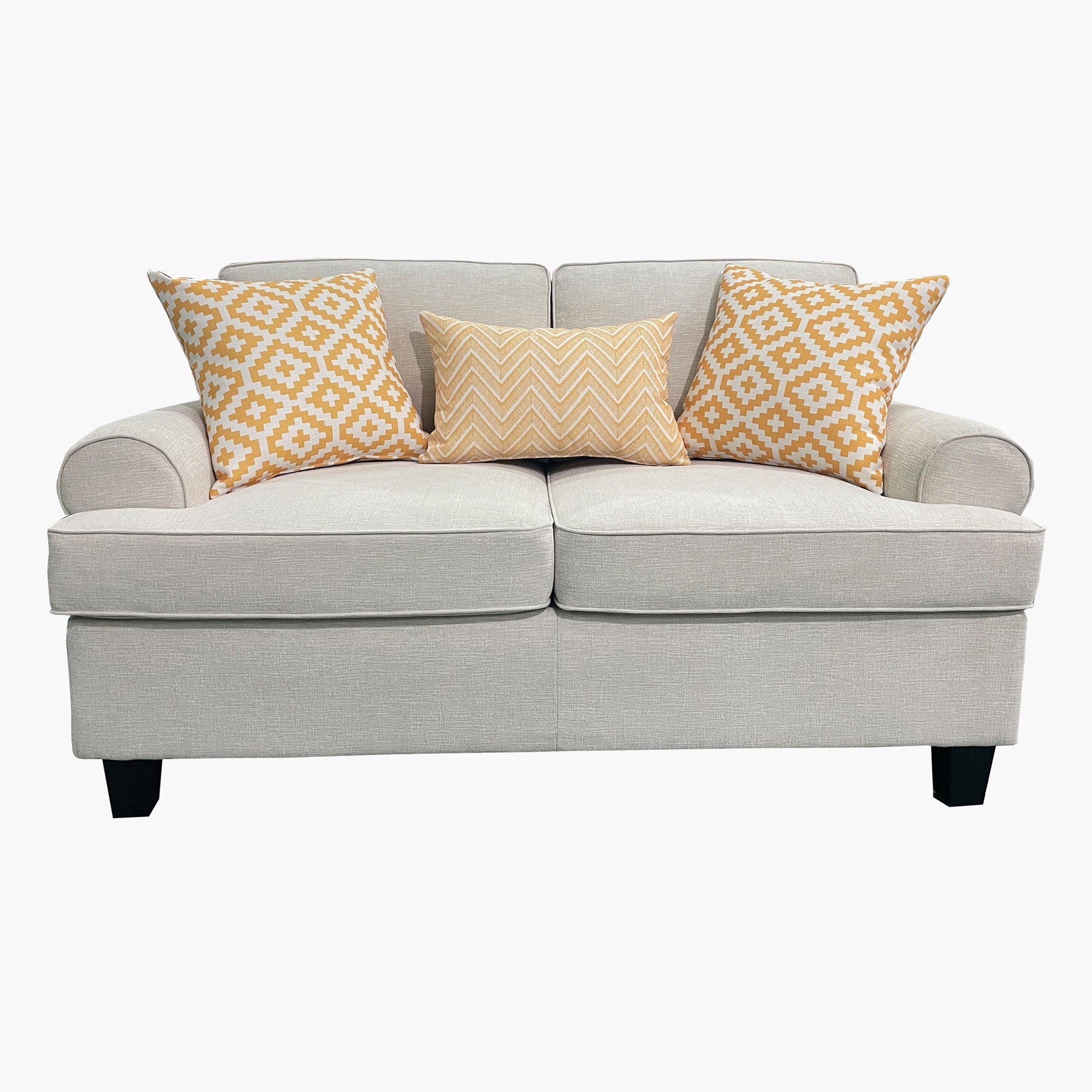 Buy Cambridge 2-Seater Sofa With 3 Throw Cushions Online In UAE | Homebox