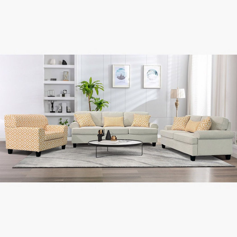 Cambridge 2-Seater Sofa with 3 Throw Cushions-Sofas-image-7