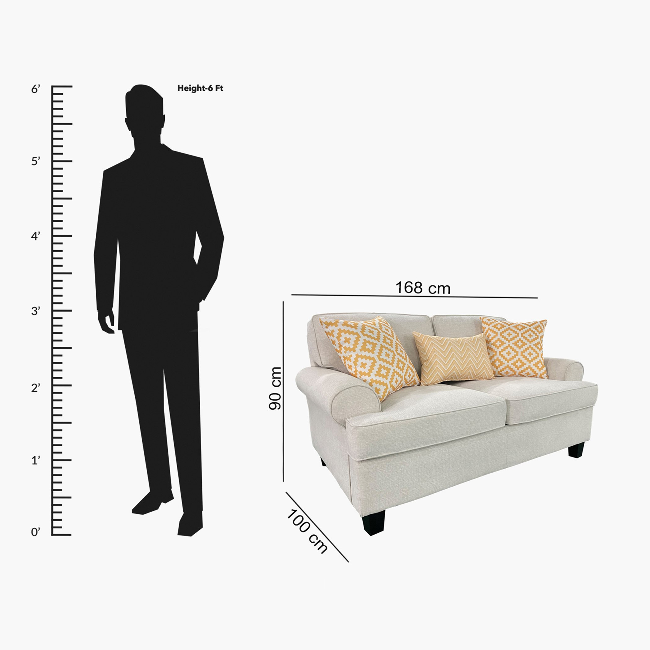 Cambridge 2-Seater Sofa with 3 Throw Cushions-hbxlivingroom-sofasandarmchairs-sofas-image-9