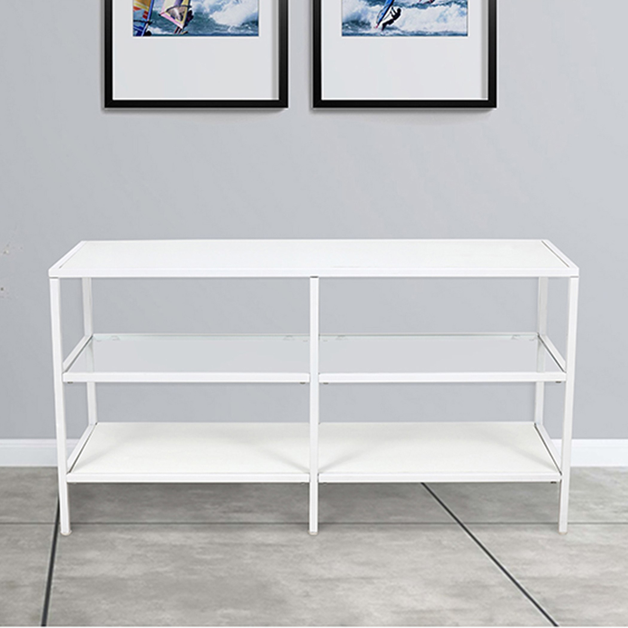 وحدة تلفاز 4 أرفف لأجهزة التلفاز حتى 43 بوصة من هيوستن-hbxlivingroom-mediaunitsandstorage-tvunits-image-1