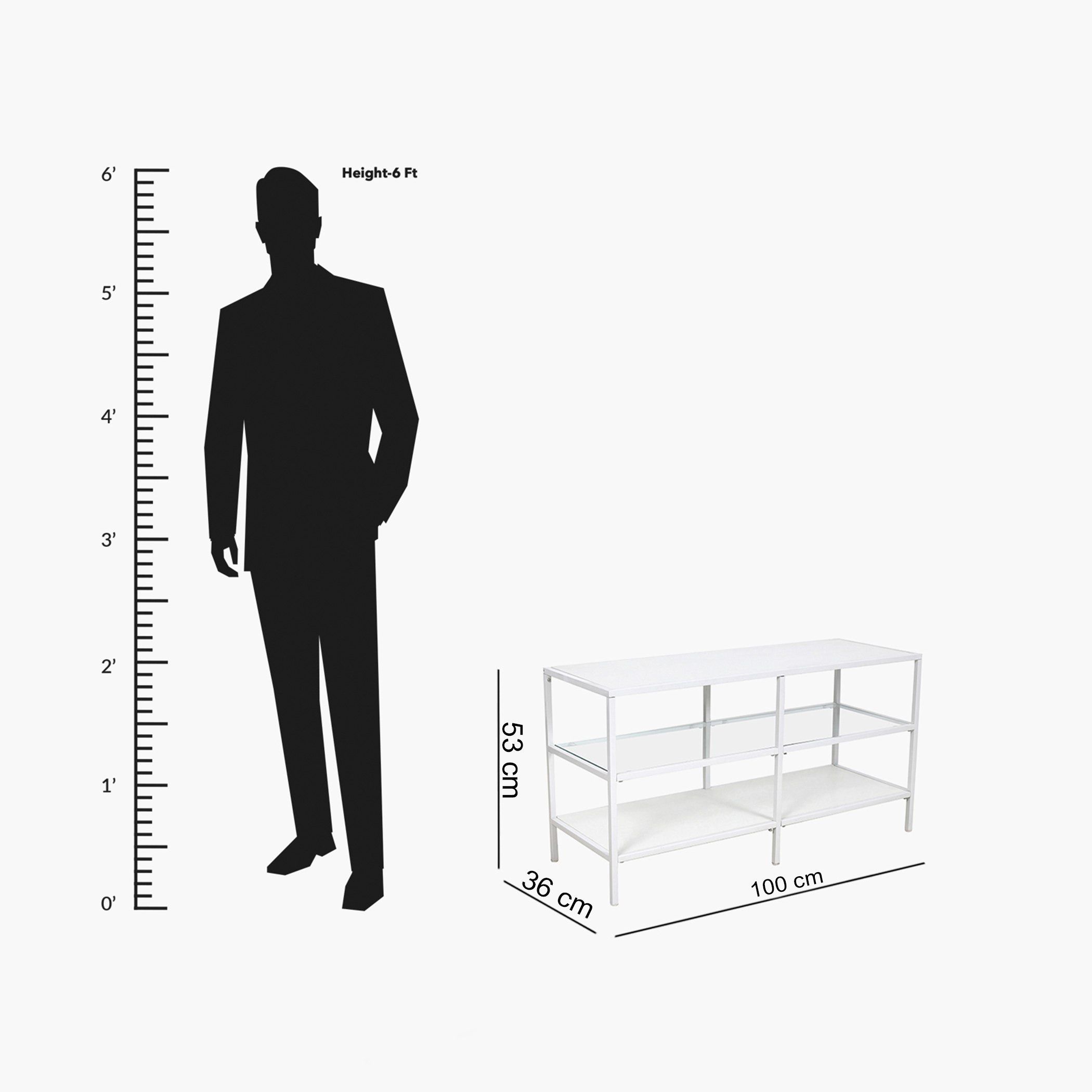 وحدة تلفاز 4 أرفف لأجهزة التلفاز حتى 43 بوصة من هيوستن-hbxlivingroom-mediaunitsandstorage-tvunits-image-8