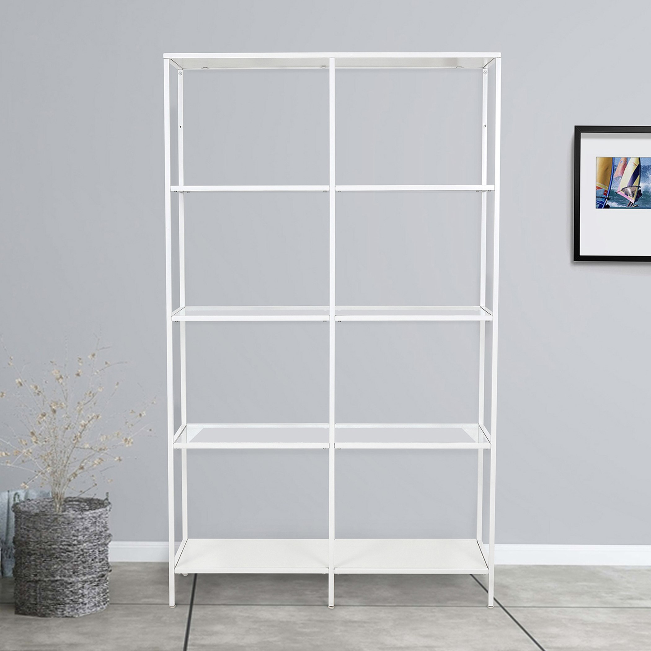 6 inch wide clearance shelving unit