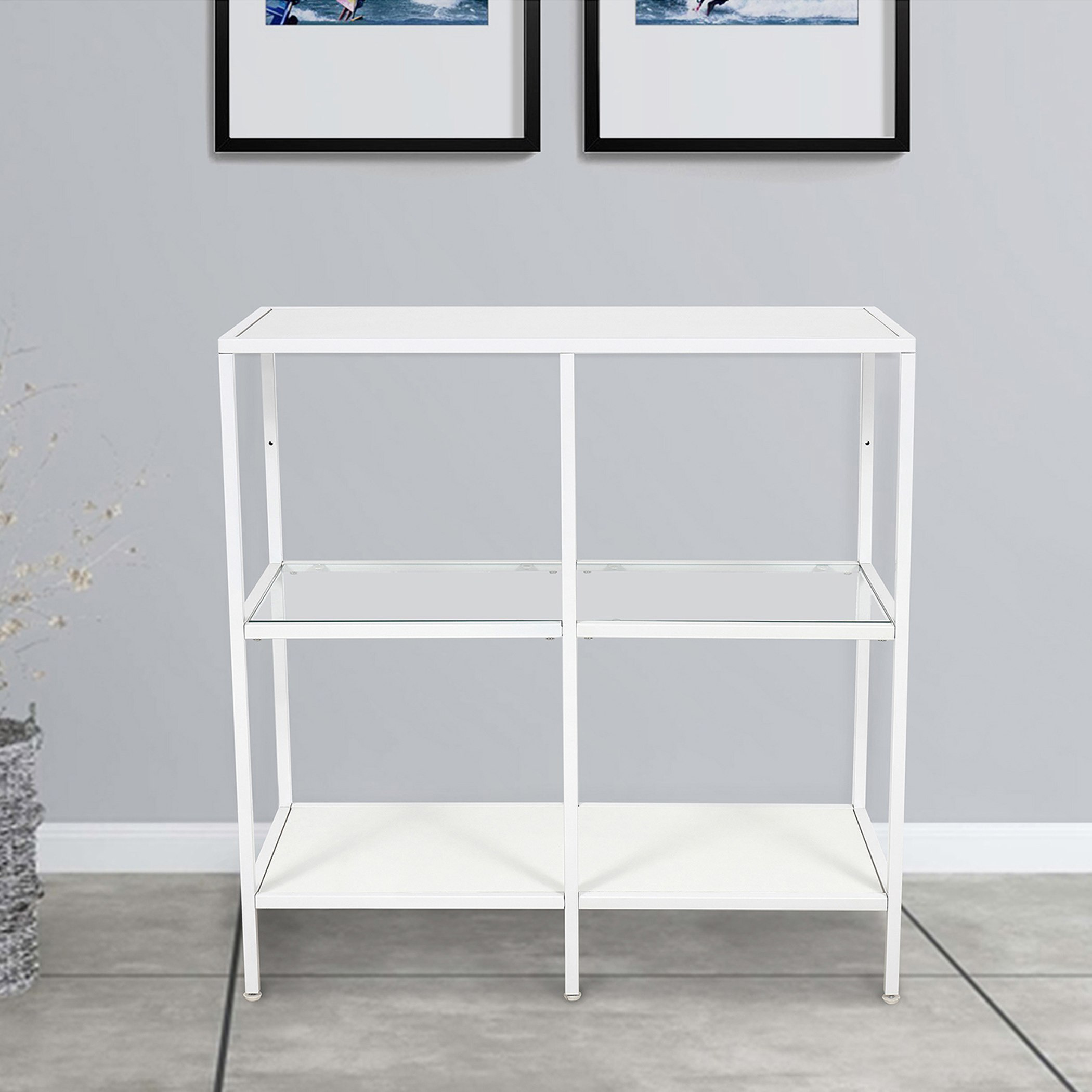 Houston Display Unit with Shelf-hbxfurniture-office-bookcases-image-1