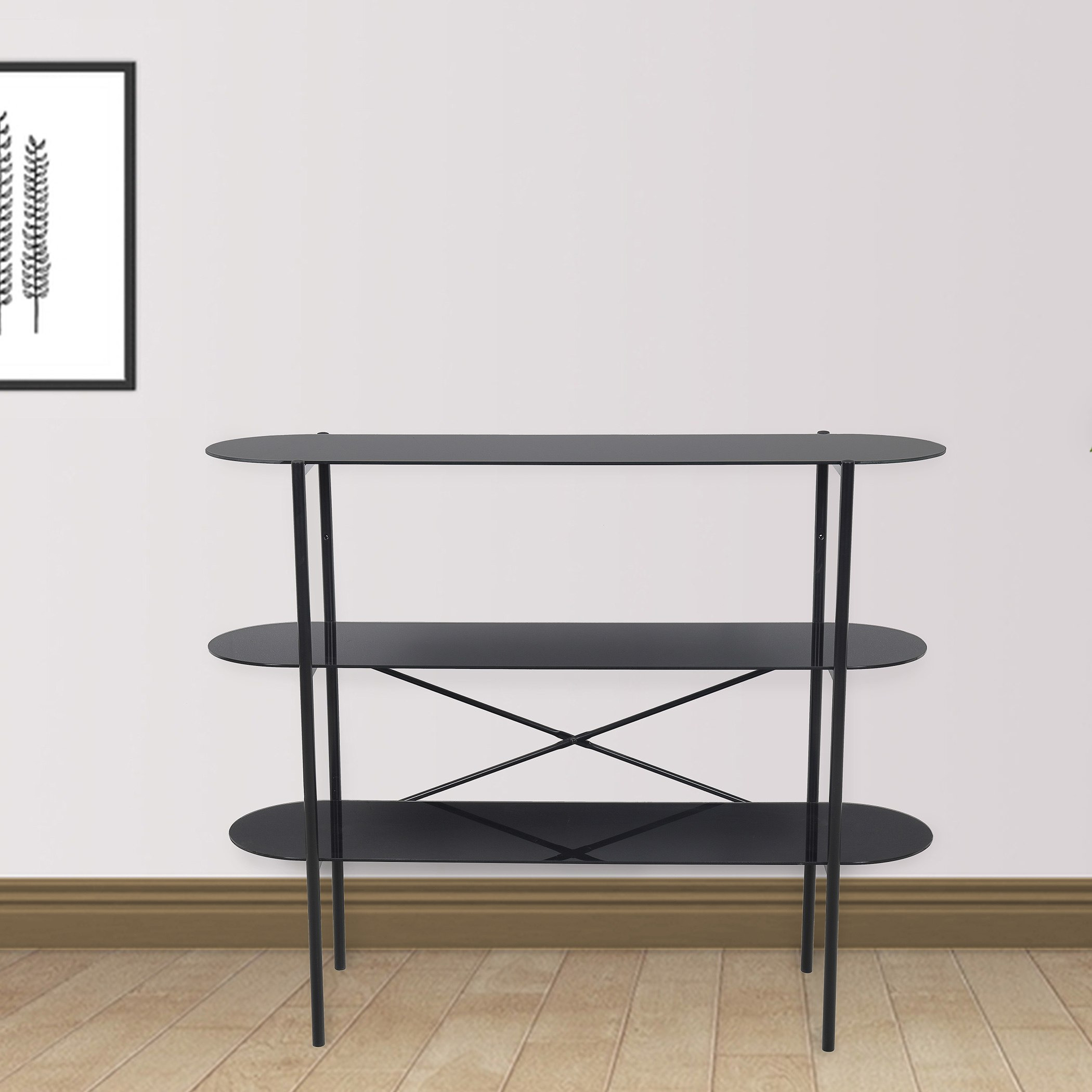 وحدة أرفف واسعة بـ3 رف من ويستون-hbxfurniture-office-bookcases-image-1