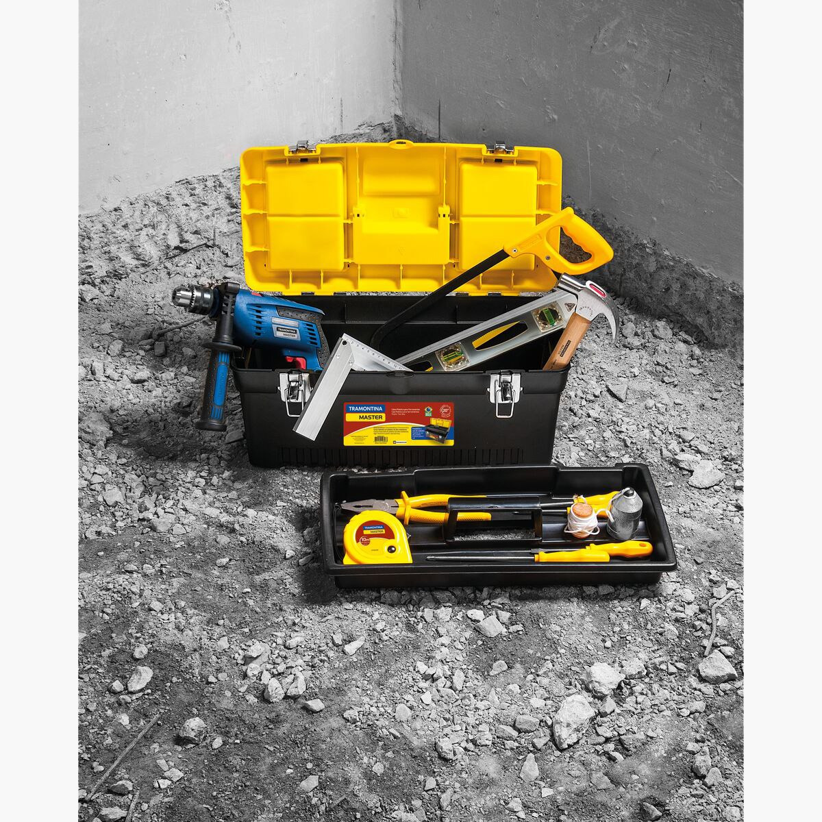 صندوق أدوات بلاستيك من ترامونتينا - 50.8x24x24 سم-hbxoutdoor-hbxoutdooraccessories-diyandgarden-image-3
