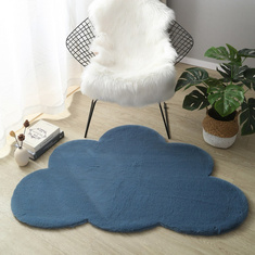 Arlo Cloud Shaped Shaggy Carpet - 80x120 cms