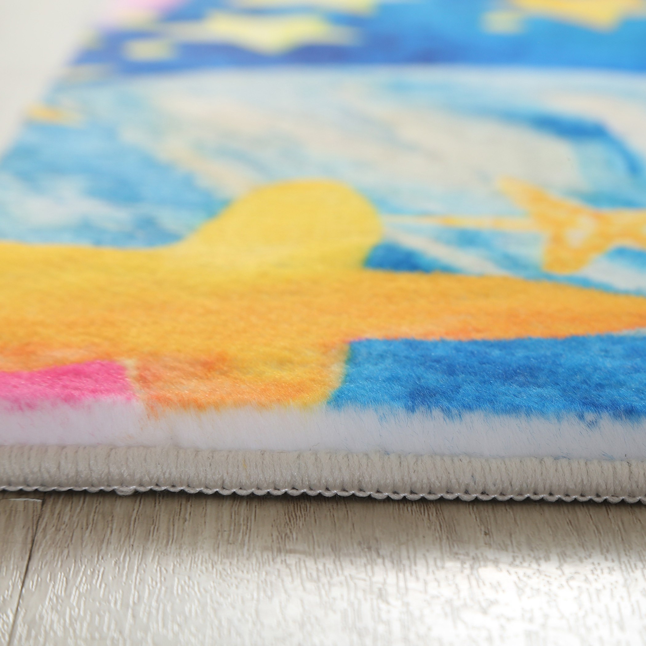 Arlo Printed Fur Universe In Me Carpet - 110x160 cm-hbxhomeware-hbxkidsandyouth-image-2