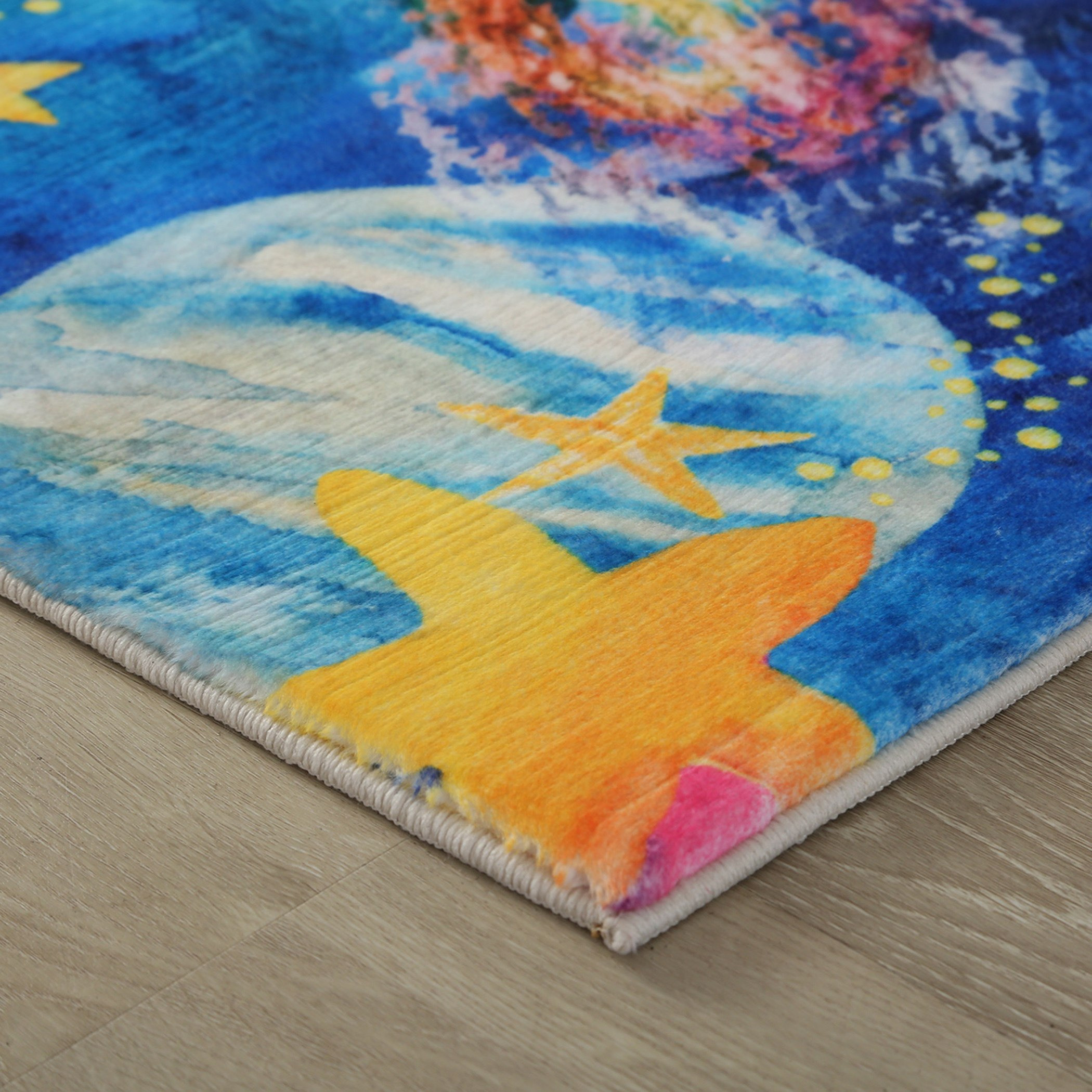 Arlo Printed Fur Universe In Me Carpet - 110x160 cm-hbxhomeware-hbxkidsandyouth-image-5