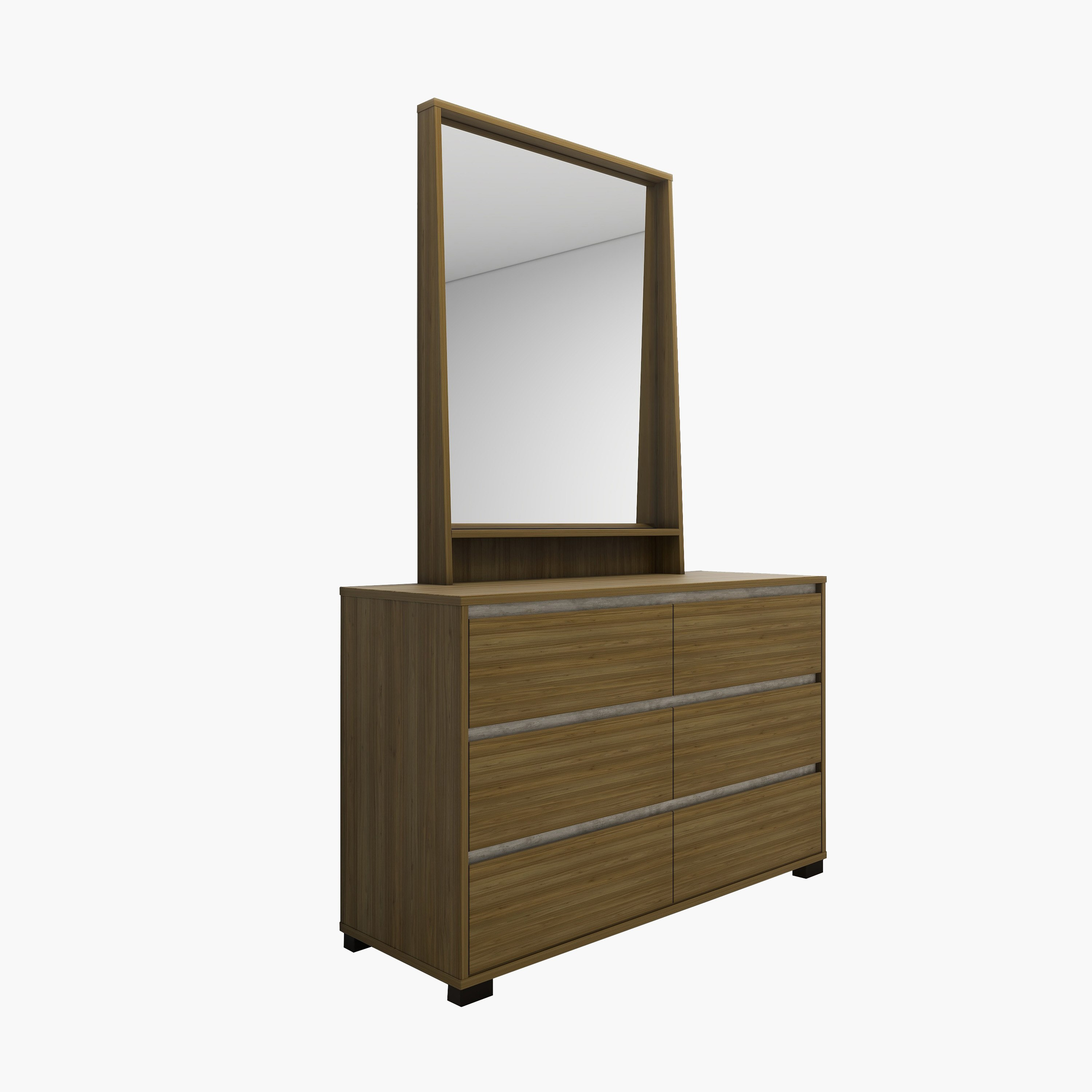 طقم غرفة نوم كينج 5 قطع من بريندا - 200x180 سم-hbxbedroom-bedsandbedsets-bedroomsets-king-image-5