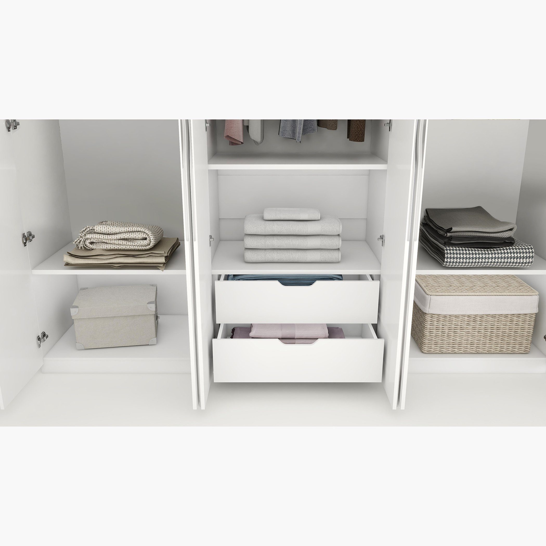 خزانة ملابس بـ6 أبواب ومرآتين من ويني-hbxfurniture-wardrobes-image-5