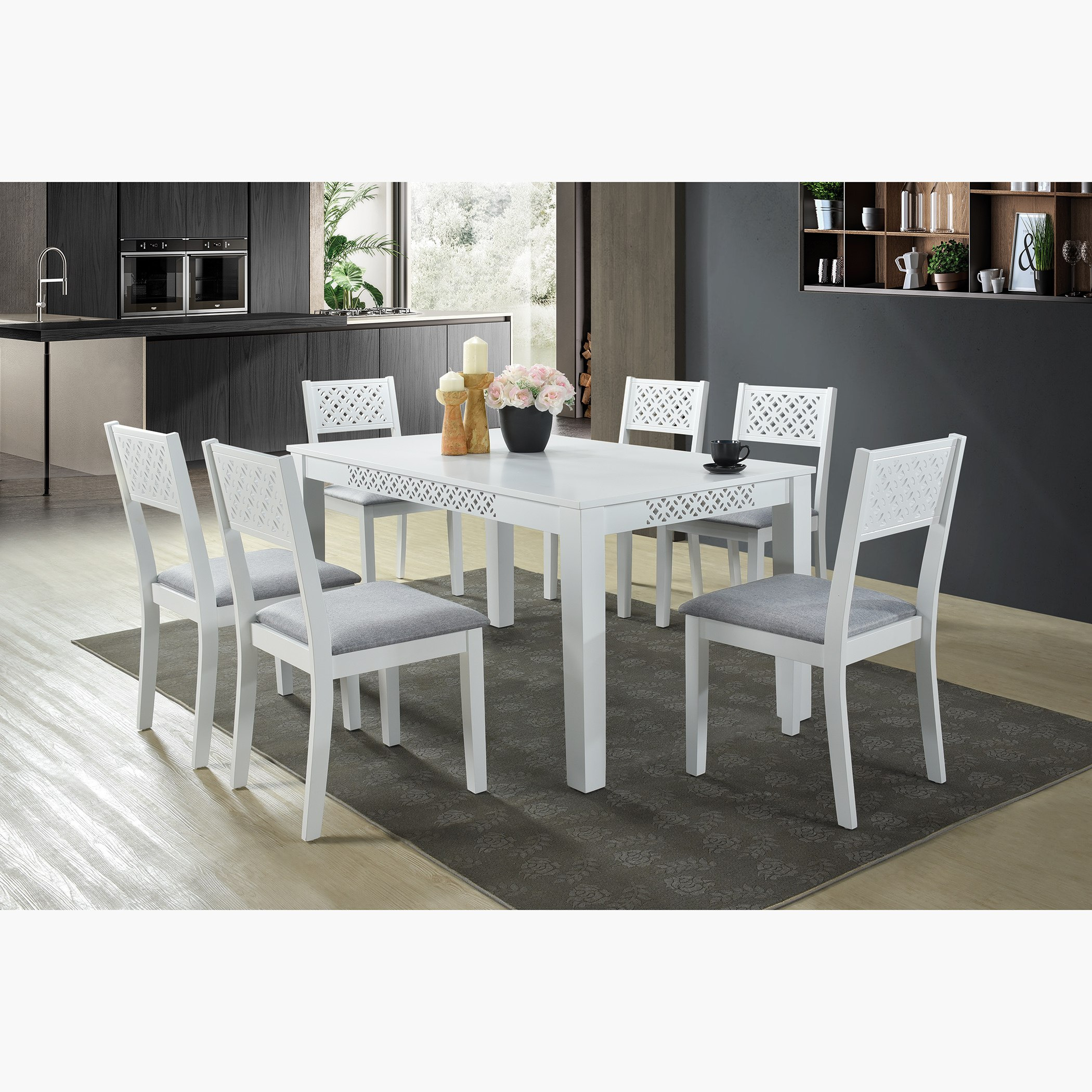 Andaman 6-Seater Dining Set-hbxfurniture-diningtablesandsets-diningsets-sixseater-image-1