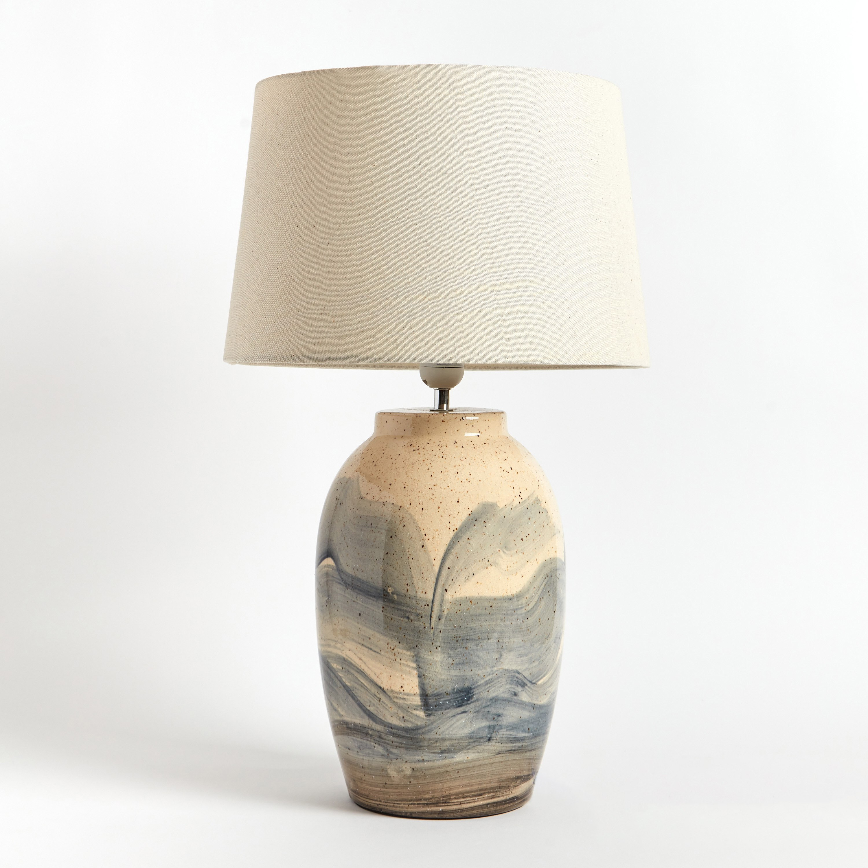 مصباح طاولة سيراميك من زينيا - 35x35x61 سم-hbxlivingroom-lighting-tablelamps-image-7