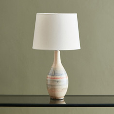 Zenia Ceramic Table Lamp - 30x30x53 cm