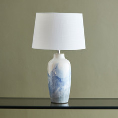 Zenia Ceramic Table Lamp - 35x35x58 cm