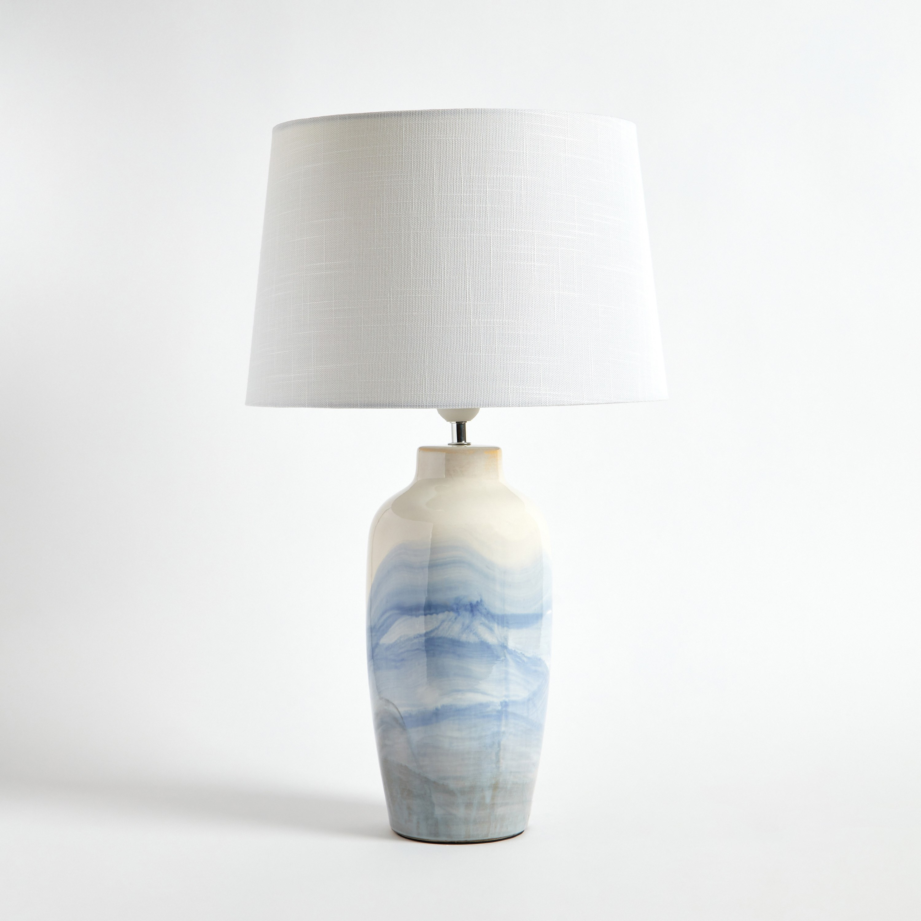 مصباح طاولة سيراميك من زينيا - 35x35x58 سم-hbxlivingroom-lighting-tablelamps-image-7