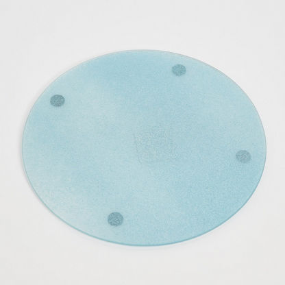 Verdura Glass Circle Platter - 25 cms