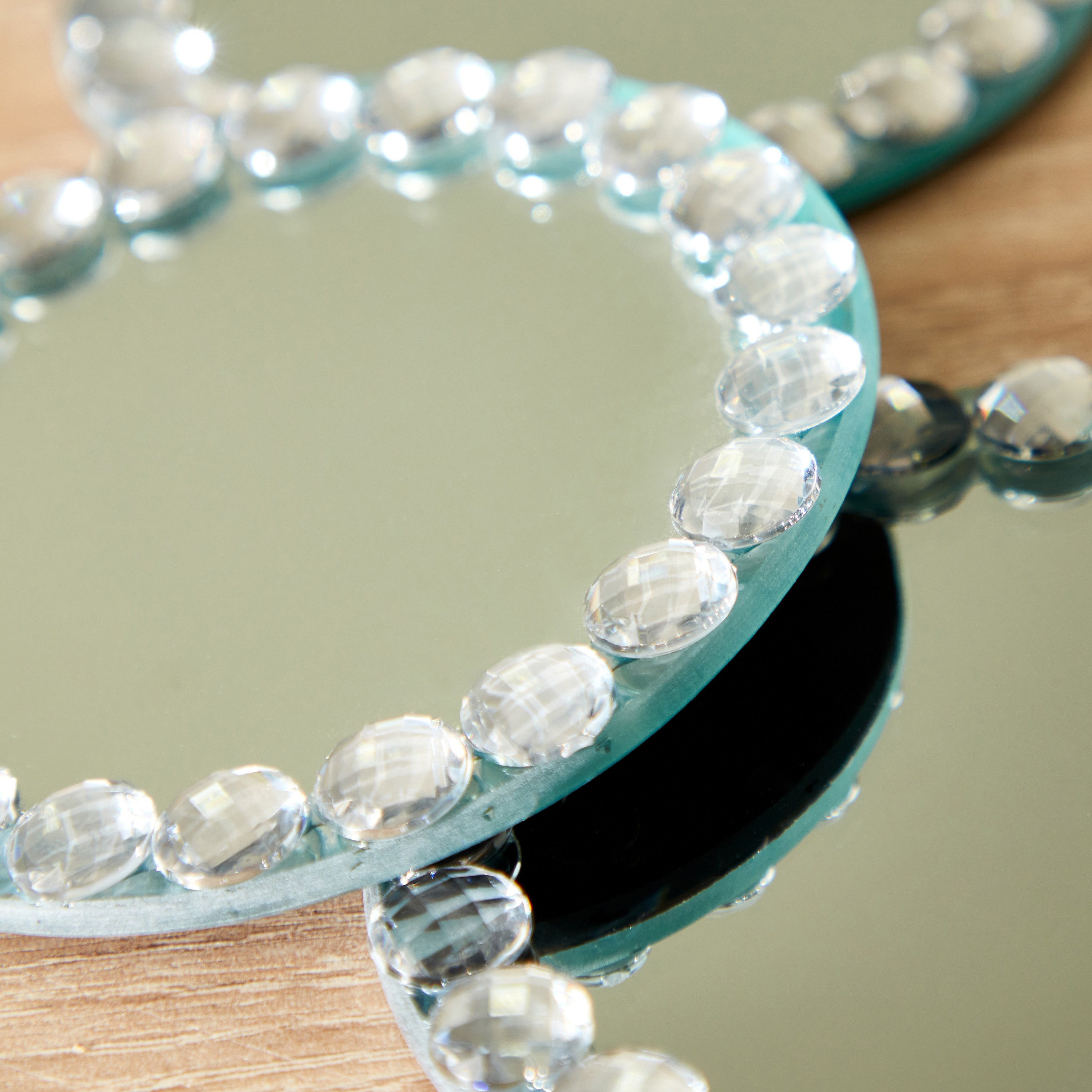 Verdura Glass 4-Piece Mirror Tray Set - 10 cm-hbxhomeware-hbxdecorandfurnishings-image-3