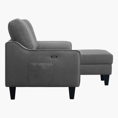 Sydney Right Corner Sofa Bed with Side Pocket and USB