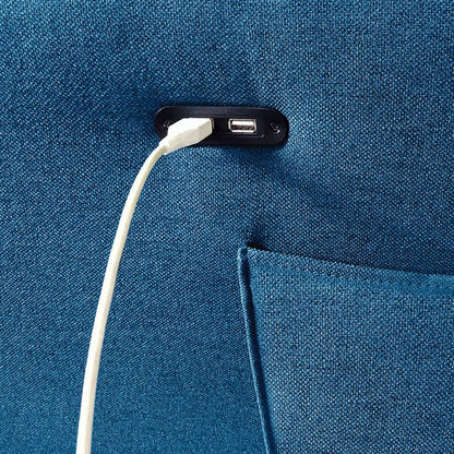 Sydney Left Corner Sofa Bed with Side Pocket and USB